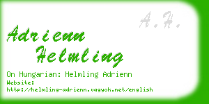 adrienn helmling business card